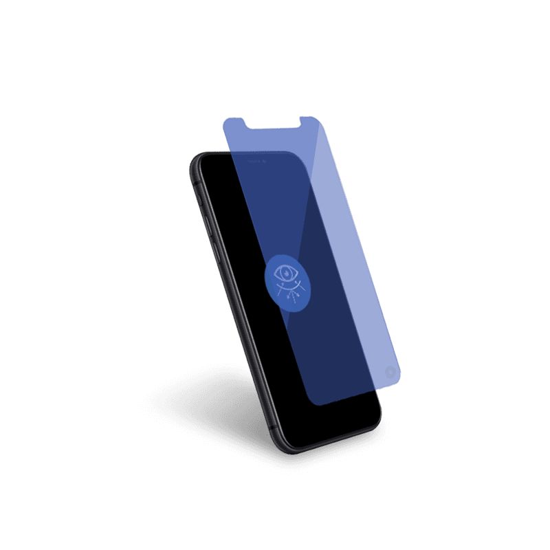 Protège écran iPhone XS Max / 11 Pro Max Plat Anti Lumière Bleue - Gar