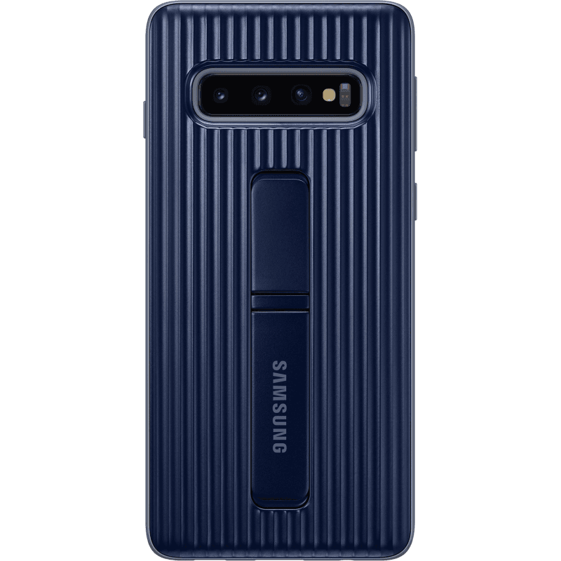 Coque Renforcée Samsung G S10 fonction Stand Bleu marine Samsung