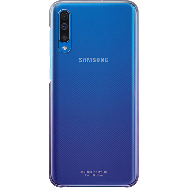 Coque rigide violette et transparente Evolution Samsung pour Galaxy A5