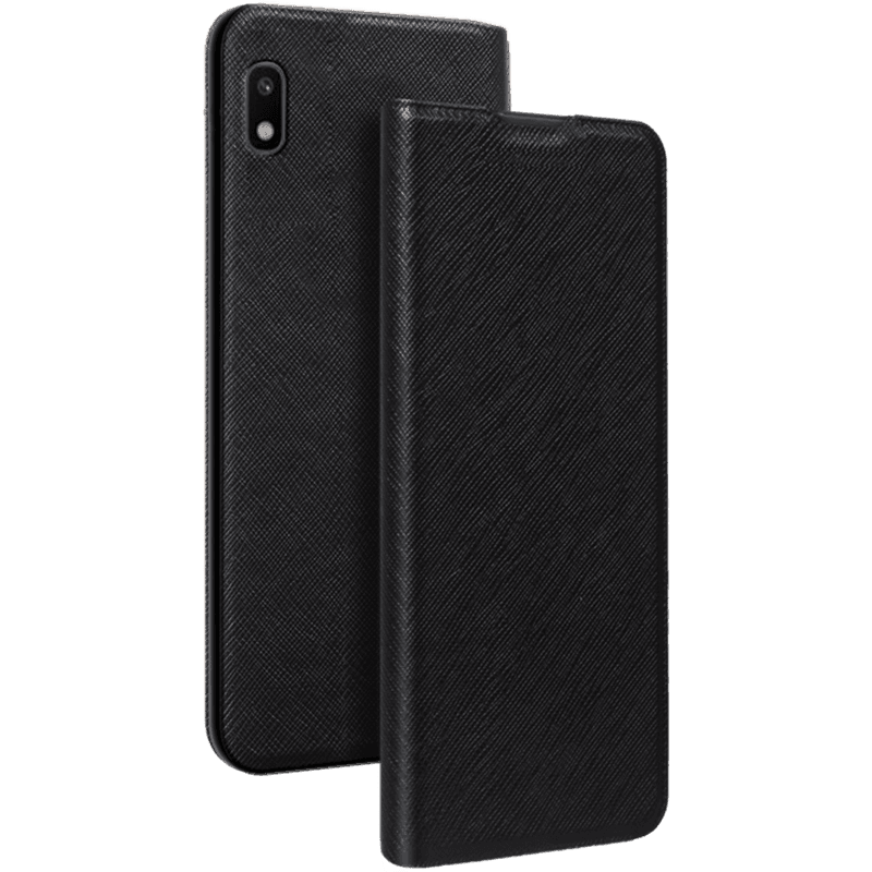 Etui Folio Samsung G A10 Noir - Porte-carte intégré Bigben