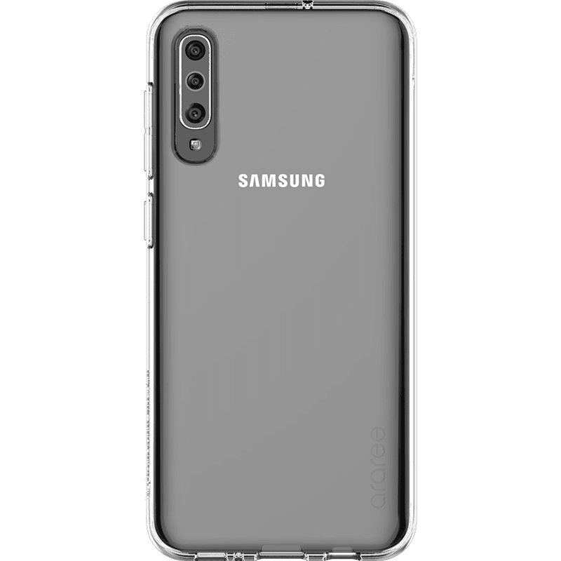 Coque semi-rigide transparente Designed for Samsung pour Galaxy A50 A5