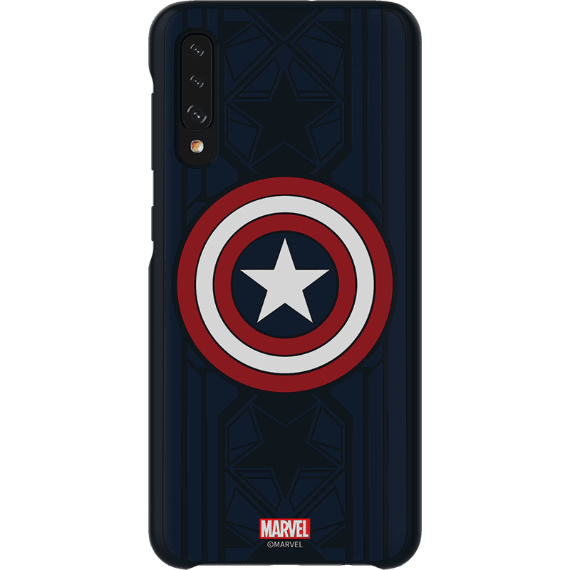 Coque rigide Captain America Galaxy Friends Samsung pour Galaxy A50 A5