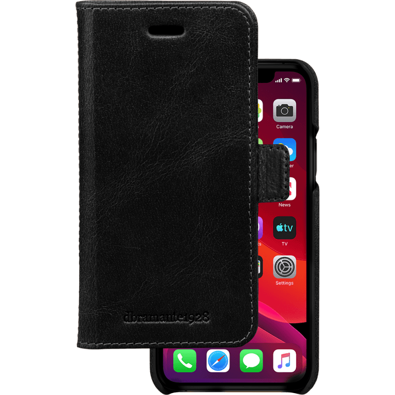 Folio 2 en 1 iPhone 11 Pro Lynge en Cuir Noir DBramante1928