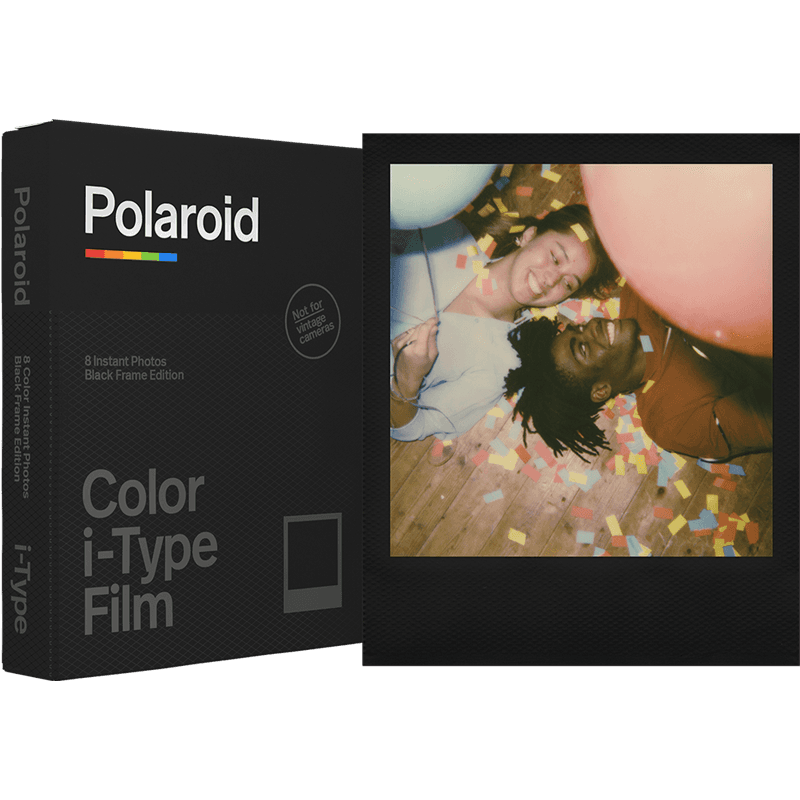 Pack 8 Films Photo Black Frame pour Appareil photo NOW i-Type Polaroid