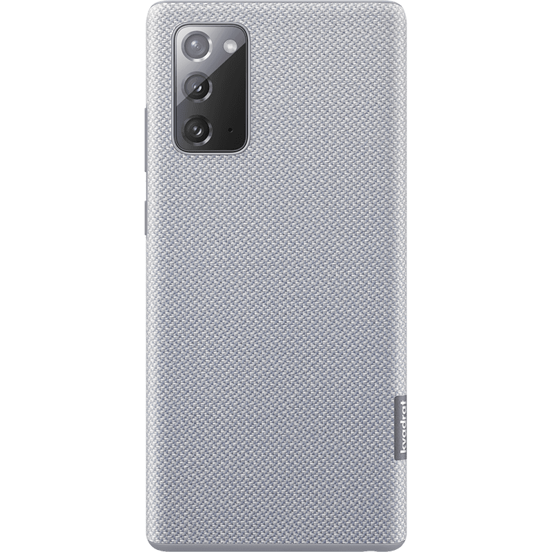 Coque Kvadrat en plastique recyclé Grise pour Samsung G Note 20 Samsun