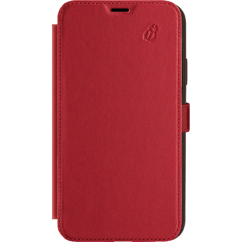 Folio Premium Rouge pour Apple iPhone 12 / 12 Pro Beetlecase