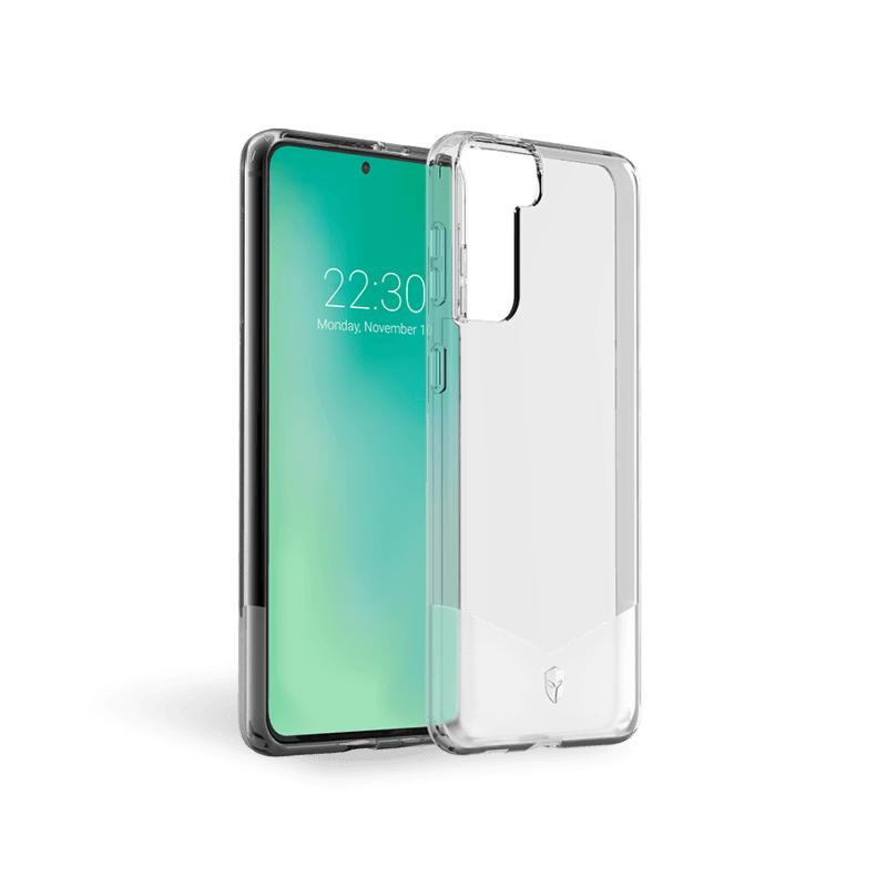 Coque Renforcée Samsung G S21+ 5G PURE Transparente - Garantie à vie F