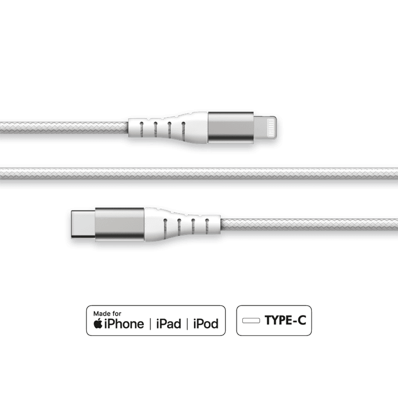 Câble USB Big Ben Interactive FPLIcmFI2MW Blanc 2 m (1 Unité)