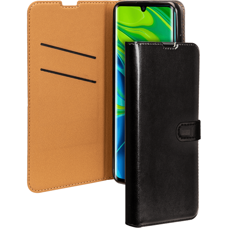 Etui Folio Wallet Xiaomi Redmi Note 10 5G Noir - Fermeture avec langue