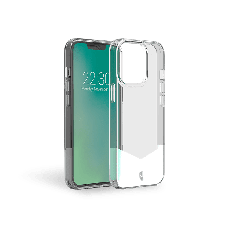 Coque Renforcée iPhone 13 Pro PURE Transparente - Garantie à vie Force