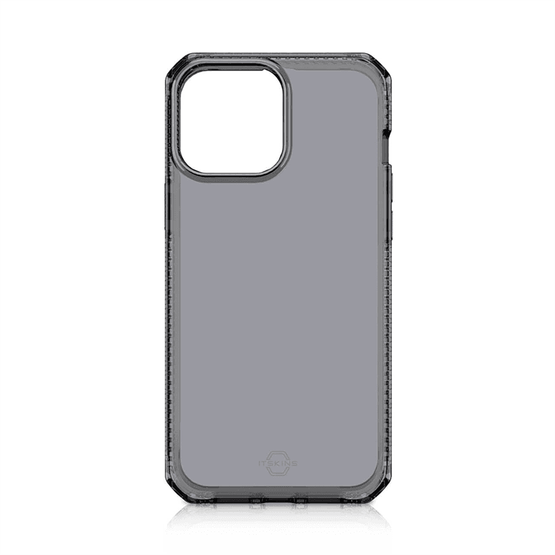 Coque Renforcée iPhone 13 Pro Spectrum Clear Grise Itskins