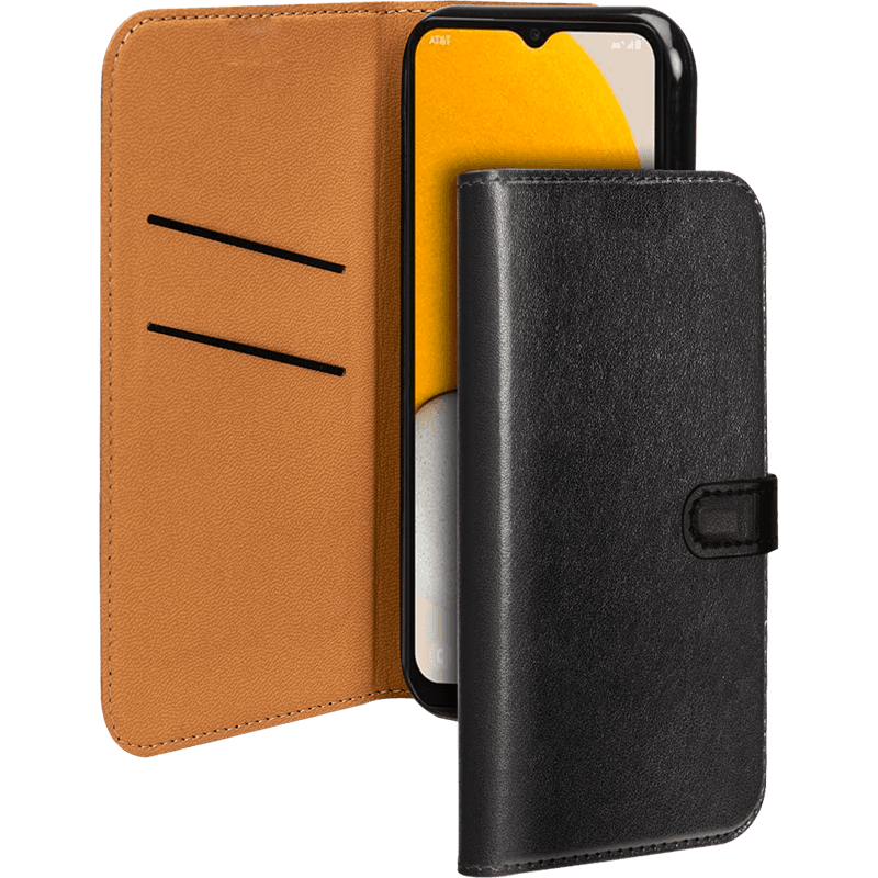 Etui Folio Wallet Samsung G A13 4G Noir - Fermeture avec languette aim