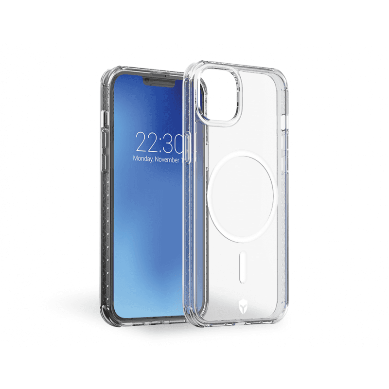 Coque Renforcée iPhone 14 Plus AIR Compatible MagSafe Transparente - G