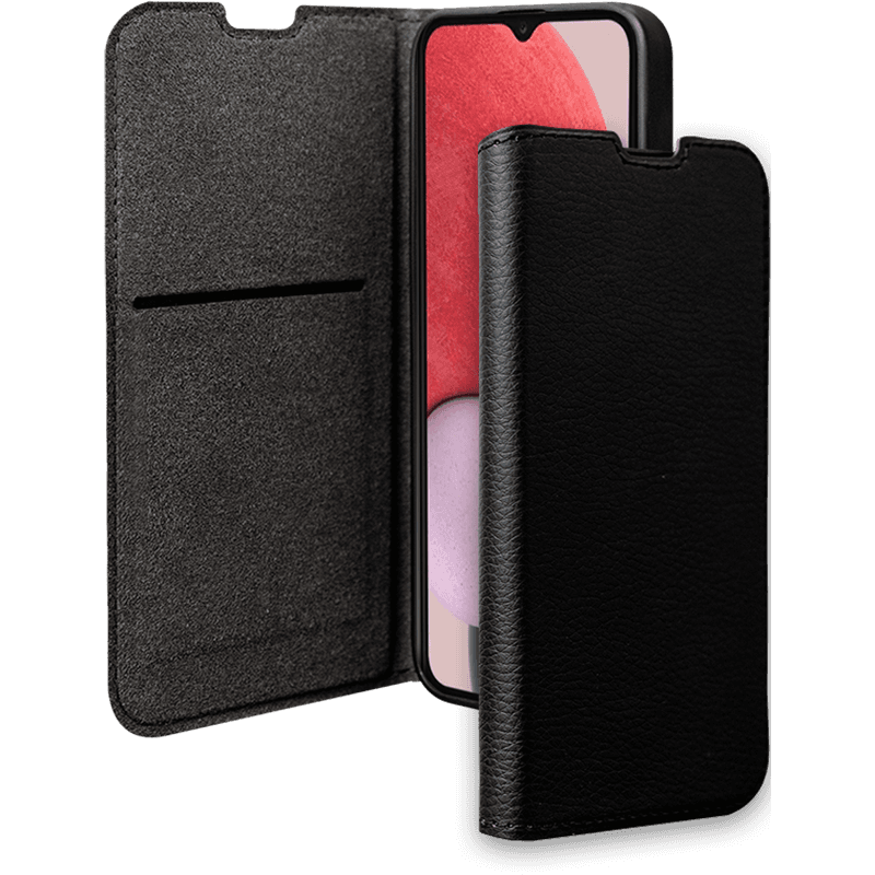 Etui Folio Wallet Samsung G A13 4G Support vidéo Noir - 65% Plastique