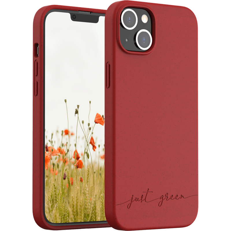 Coque Apple iPhone 14 Plus Natura Rouge - Eco-conçue Just Green