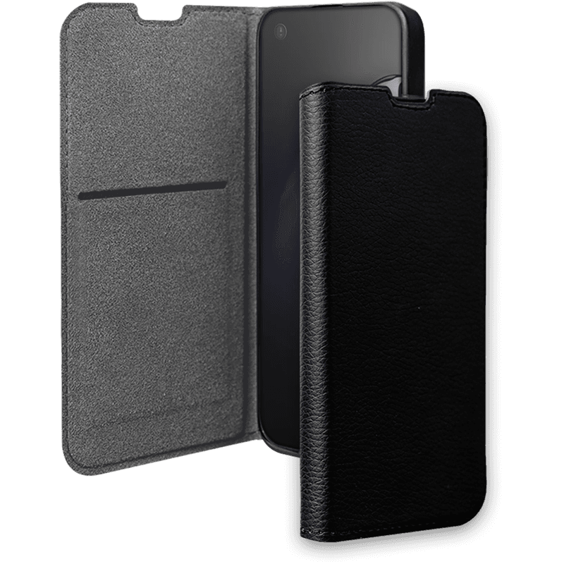 Etui Folio Wallet Oppo Reno 8 Support vidéo Noir - 65% Plastique recyc