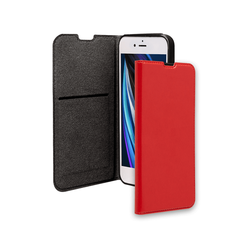 Etui Folio Wallet iPhone SE 2022/SE/8/7/6S/6 Support vidéo Noir - 65%