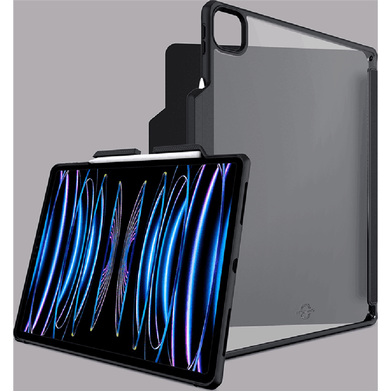 Etui Folio Renforcée Apple iPad Pro 12.9" Hybrid Solid R 100% Plastiqu