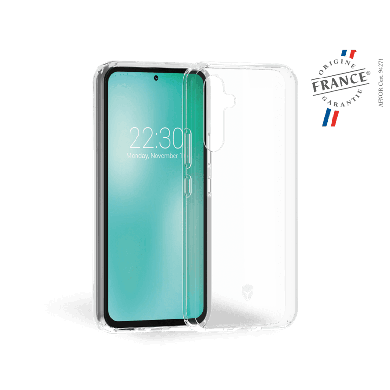 Coque Renforcée Samsung G A54 5G FEEL Origine France Garantie Transpar