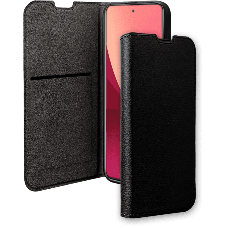 Etui Folio Wallet Xiaomi Redmi Note 12 5G Support vidéo Noir - 65% Pla
