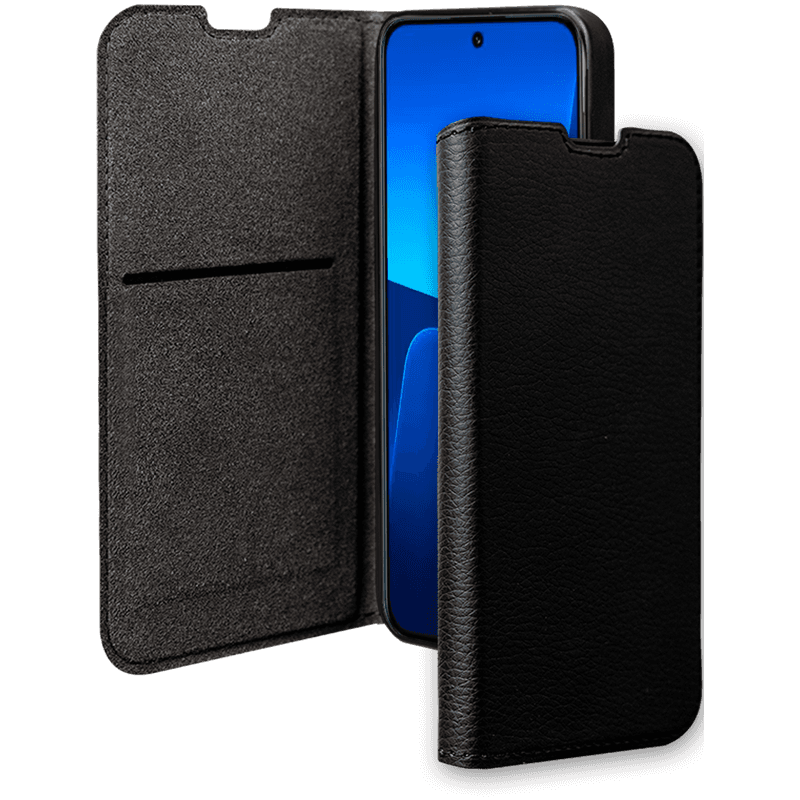 Etui Folio Wallet Xiaomi 13 Support vidéo Noir - 65% Plastique recyclé