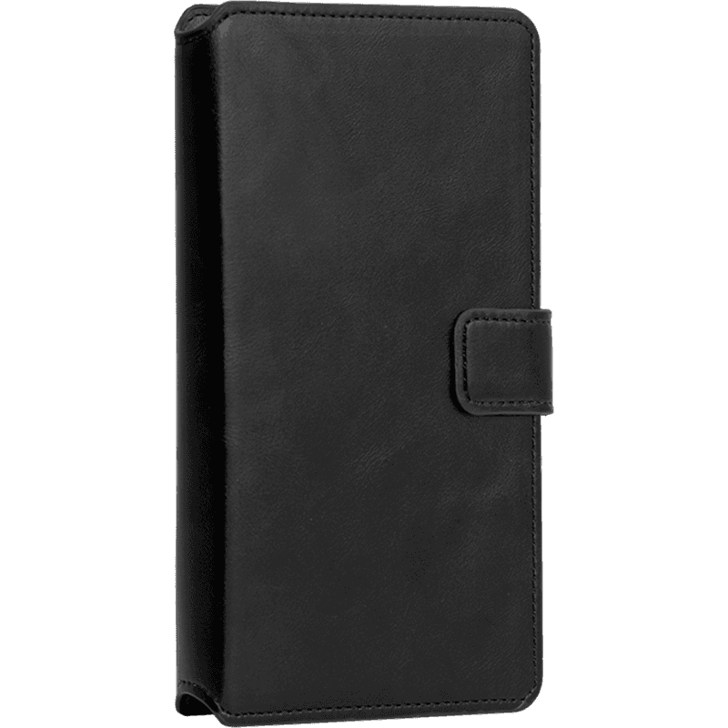 Folio Wallet Universel XL avec languette de fermeture Noir Bigben
