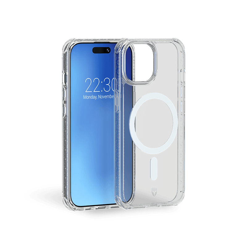 Coque Renforcée iPhone 15 Plus AIR Compatible MagSafe Transparente - G