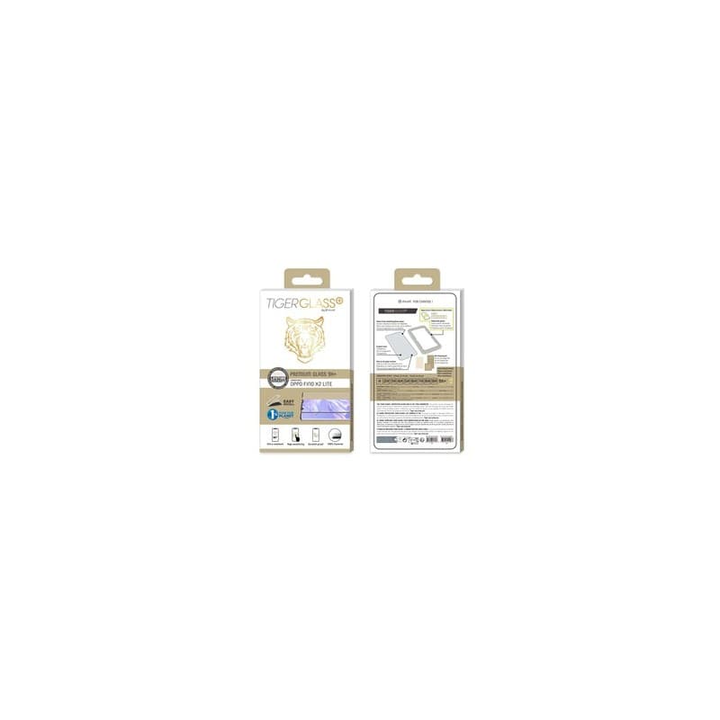 Tiger Glass Plus Verre Trempe Antibacterien Oppo Find X2 Lite