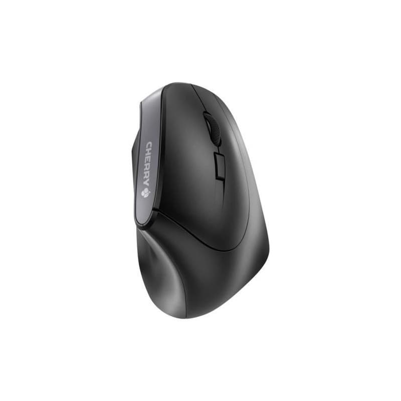 Cherry MW 4500 Souris ergonomique sans fil, pour droitiers, inclinée à 45°, noir, USB