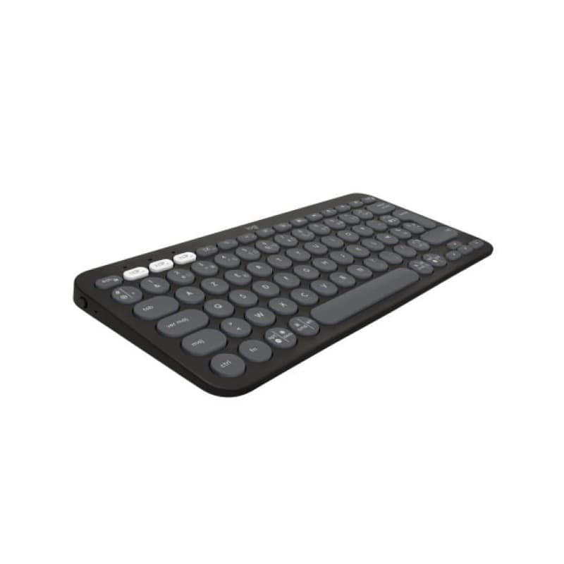 Logitech Pebble Keys 2 K380s clavier RF sans fil + Bluetooth Azerty Français Graphite