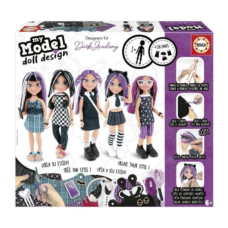 Studio de mode Educa My Model Doll Design Moon Fashion Style