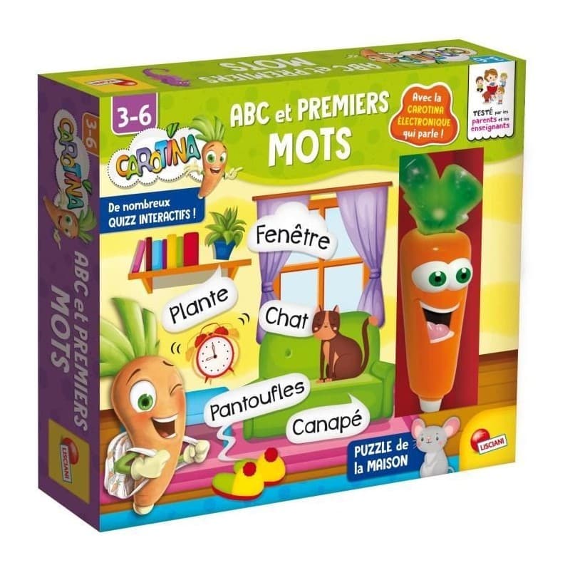 Jouet Educatif Lisciani Giochi ABC et Premiers Mots
