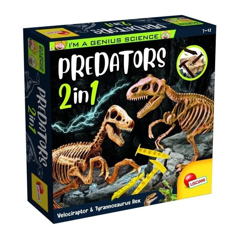 Jeu scientifique Lisciani Giochi Predators 2 in 1 (FR)