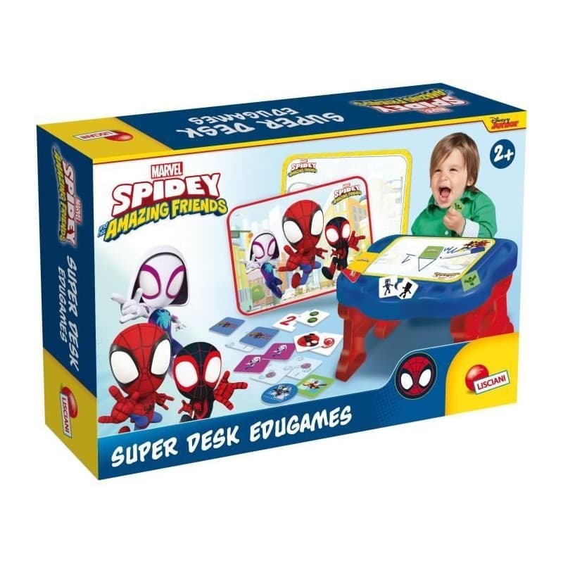 Bureau d'activités avec 10 jeux - Spidey Super desk - Edu games - LISC