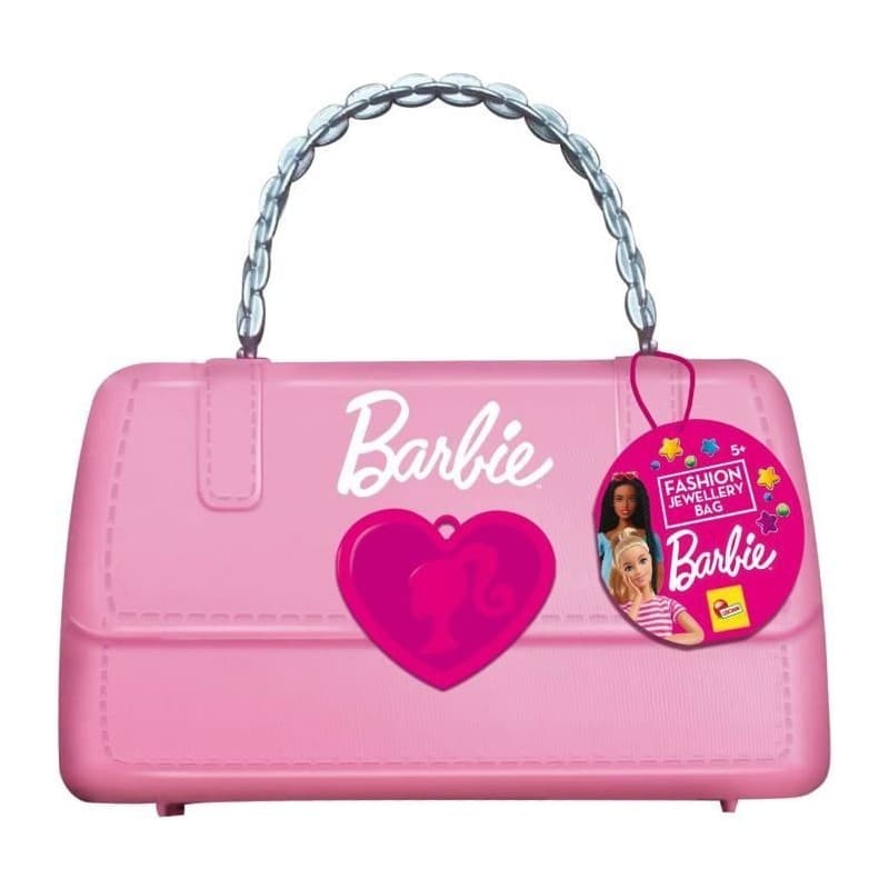 Kit de création de bracelets Lisciani Giochi Barbie Fashion jewelry bag Plastique (12 Pièces)