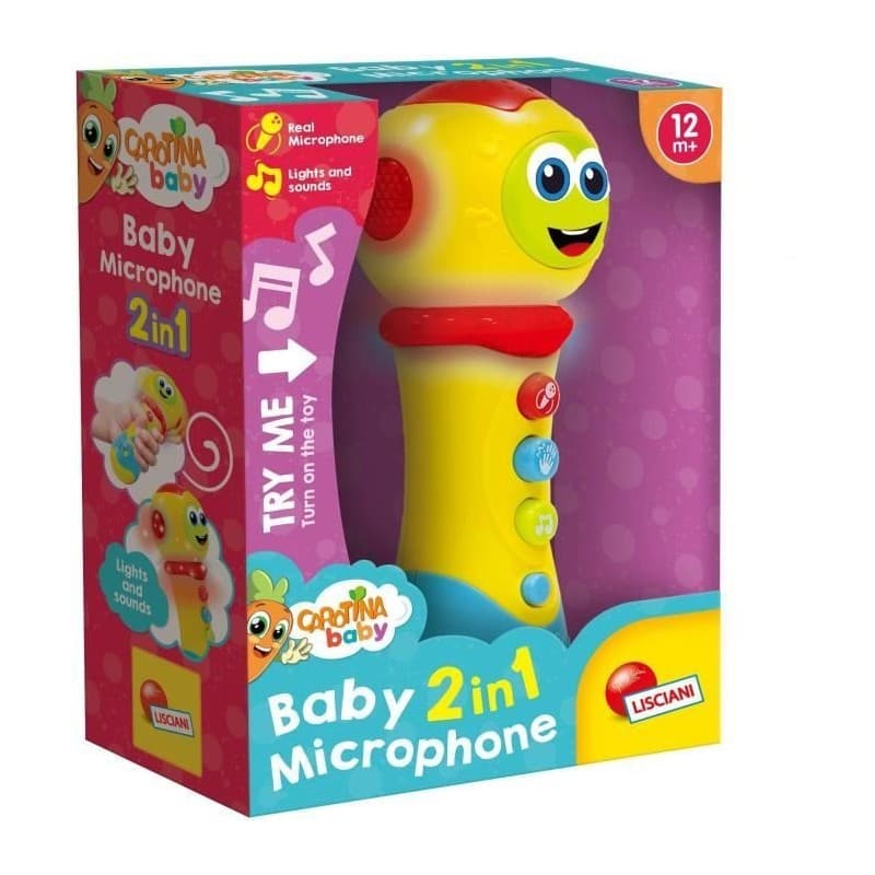 Jouet éducatif Lisciani Giochi Carotina Baby 2 en 1
