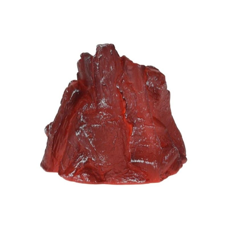 Figurine Décorative Lumière LED Pierre volcanique 12 x 11 cm