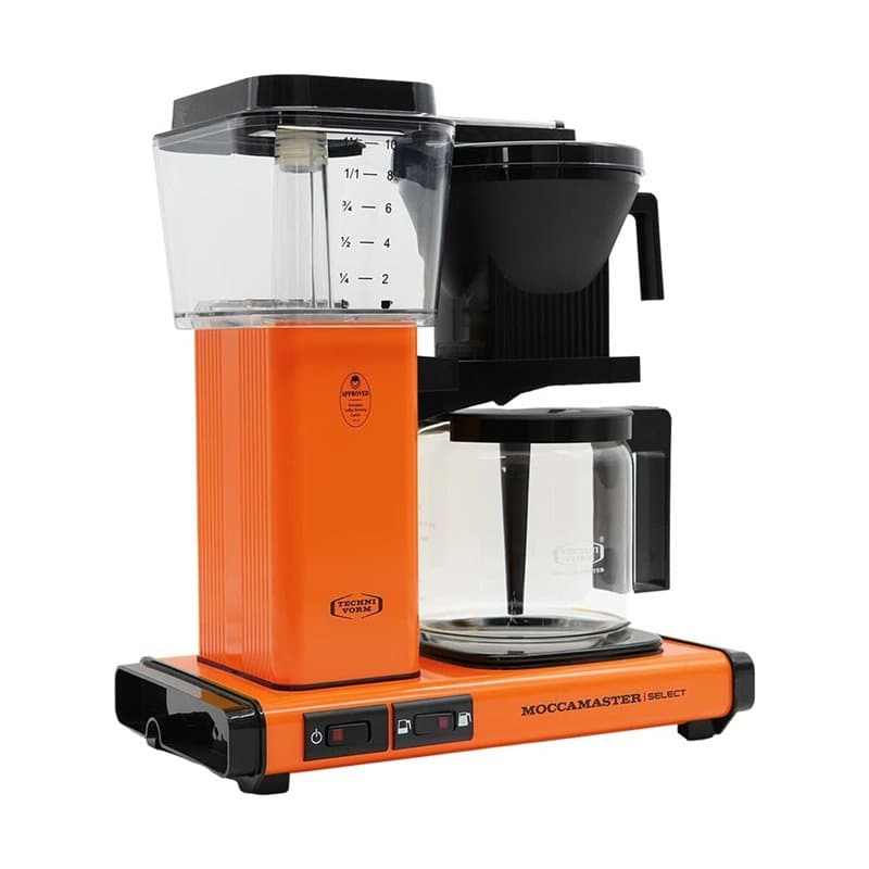 Cafetière goutte à goutte MoccaMaster KBG 741 Orange black 1350 W 1,25 L
