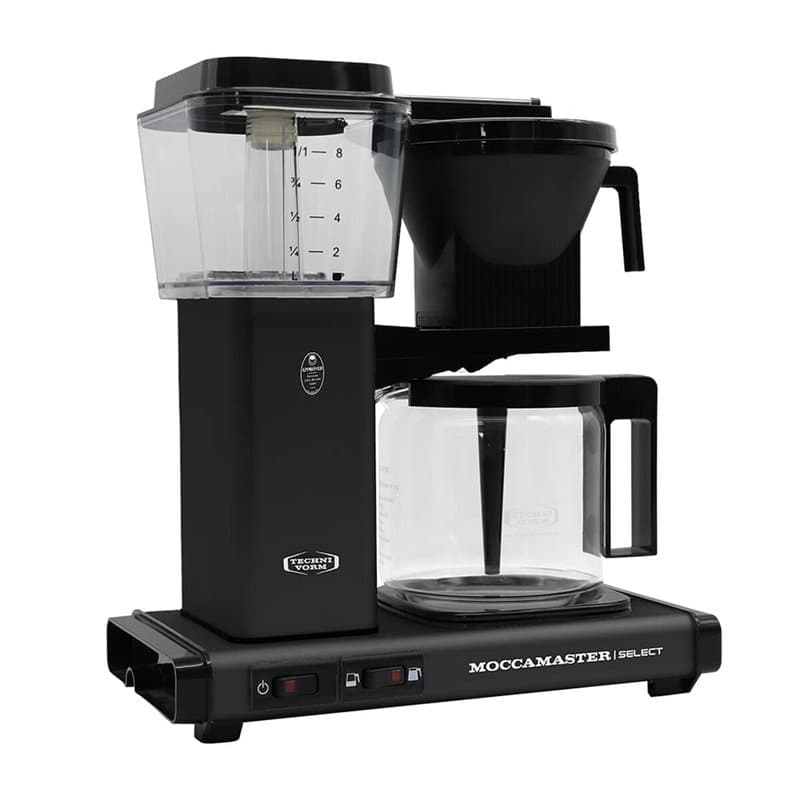 Cafetière goutte à goutte MoccaMaster KBG 741 AO Noir 1520 W 1,25 L