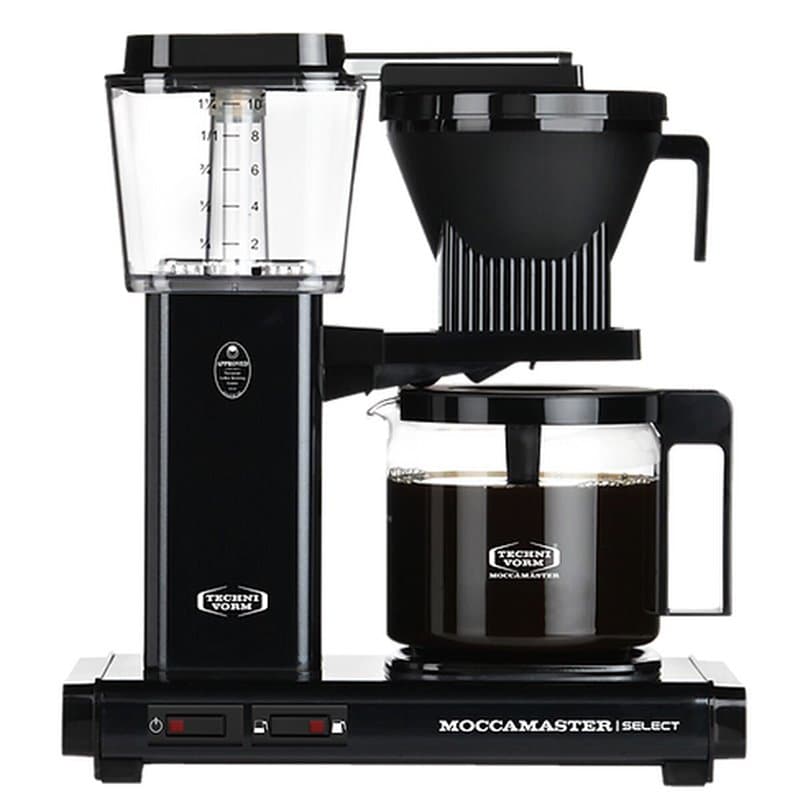Cafetière goutte à goutte MoccaMaster 53987 Noir 1520 W 1,25 L