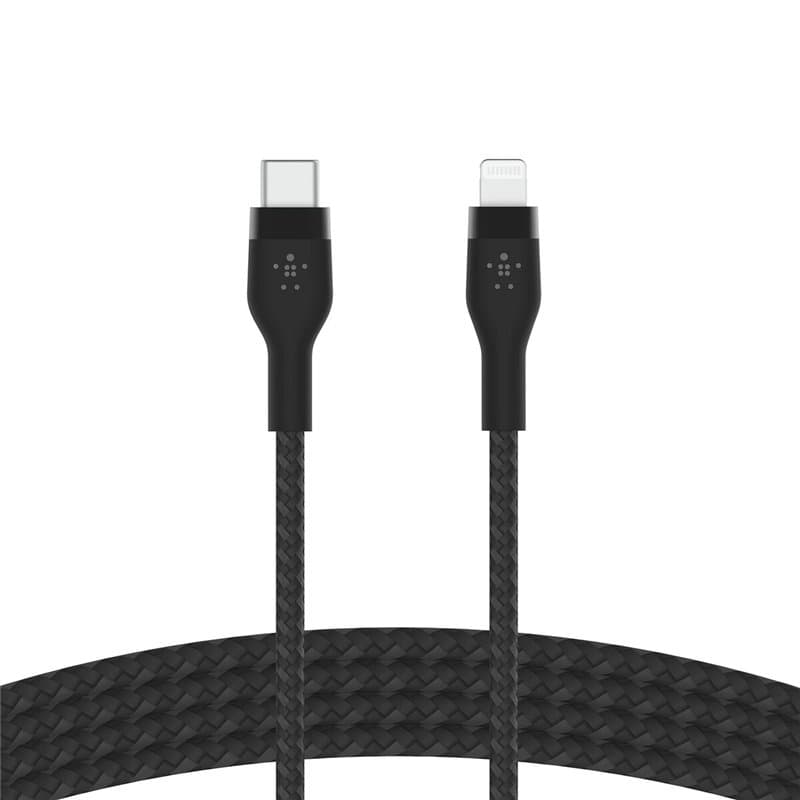Belkin CAA011BT2MBK câble Lightning 2 m Noir