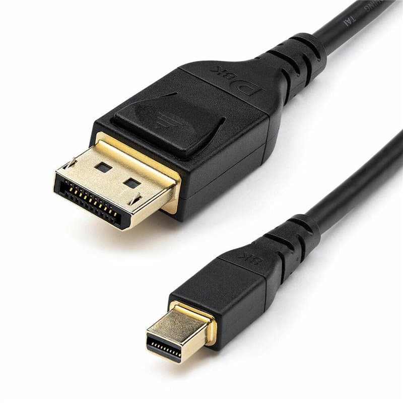 Câble Mini DisplayPort vers DisplayPort Startech DP14MDPmm2MB Noir
