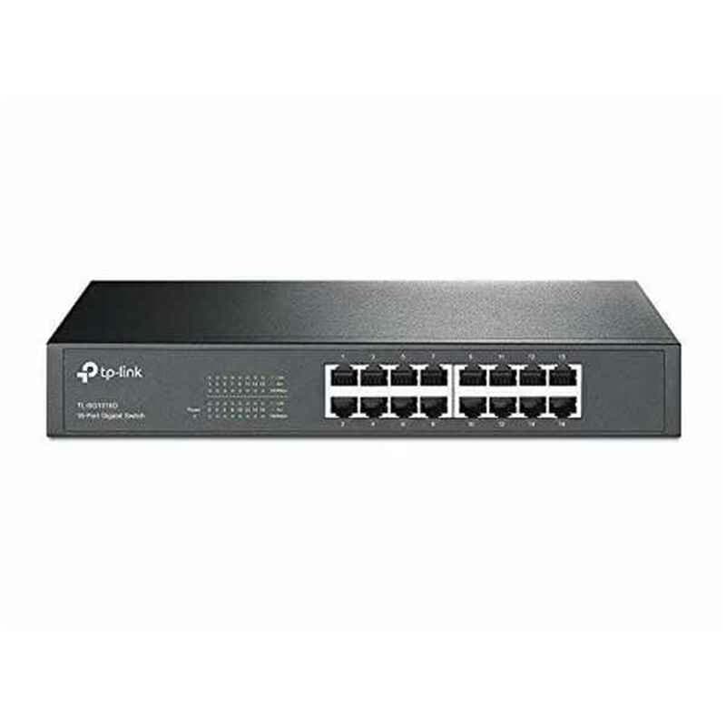 Tp-Link TL-SG1016D Non-géré Gigabit Ethernet (10/100/1000) Noir