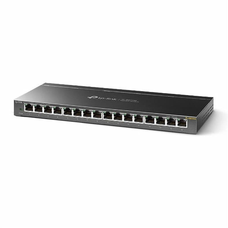 Tp-Link TL-SG116E Non-géré L2 Gigabit Ethernet (10/100/1000) Noir