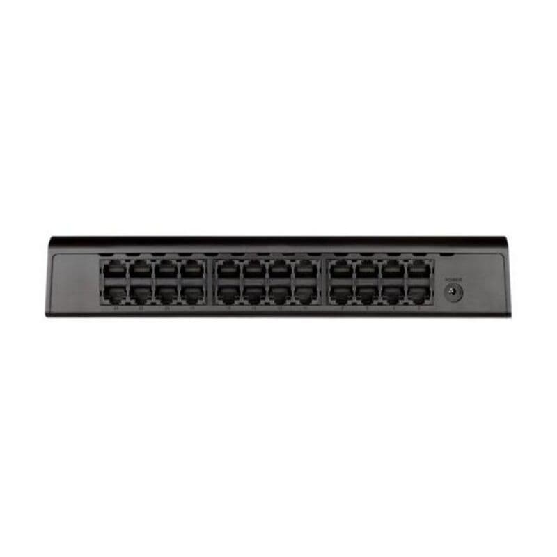 D-Link GO-SW-24G Non-géré L2 Gigabit Ethernet (10/100/1000) 1U Noir
