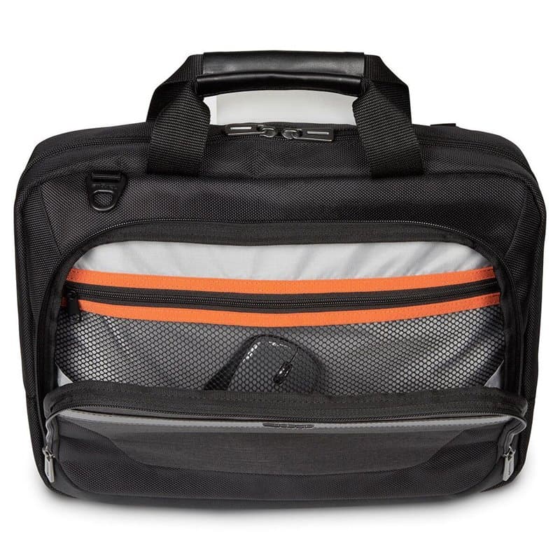 Targus TBT913EU sacoche d'ordinateurs portables 35,6 cm (14") Malette Noir, Gris"