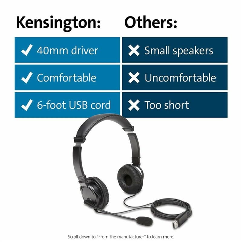 Kensington Micro-Casque Classic USB-A