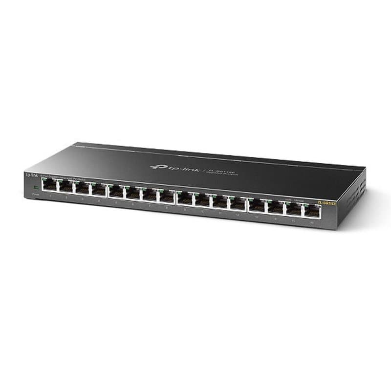 Tp-Link TL-SG116E Non-géré L2 Gigabit Ethernet (10/100/1000) Noir
