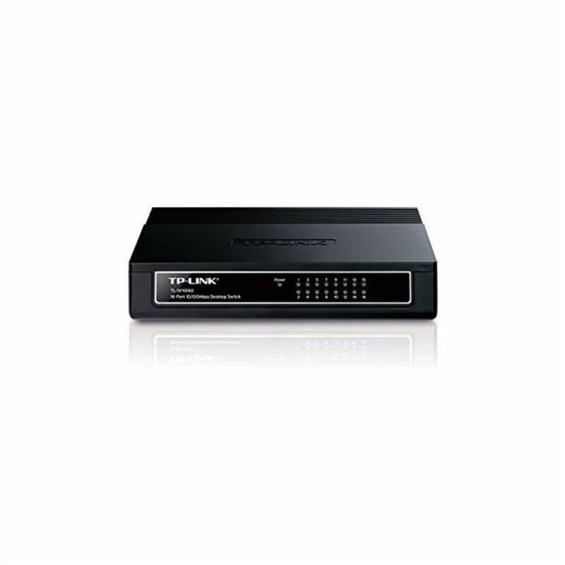 Tp-Link TL-SF1016D Non-géré Fast Ethernet (10/100) Noir