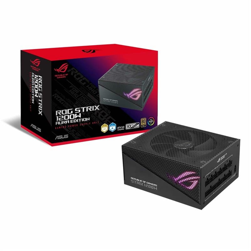 Asus ROG STRIX 1200W Gold Aura Edition unité d'alimentation d'énergie 20+4 pin ATX Noir